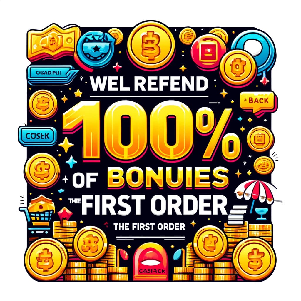 We will refund 100% of the bonuses for the first order