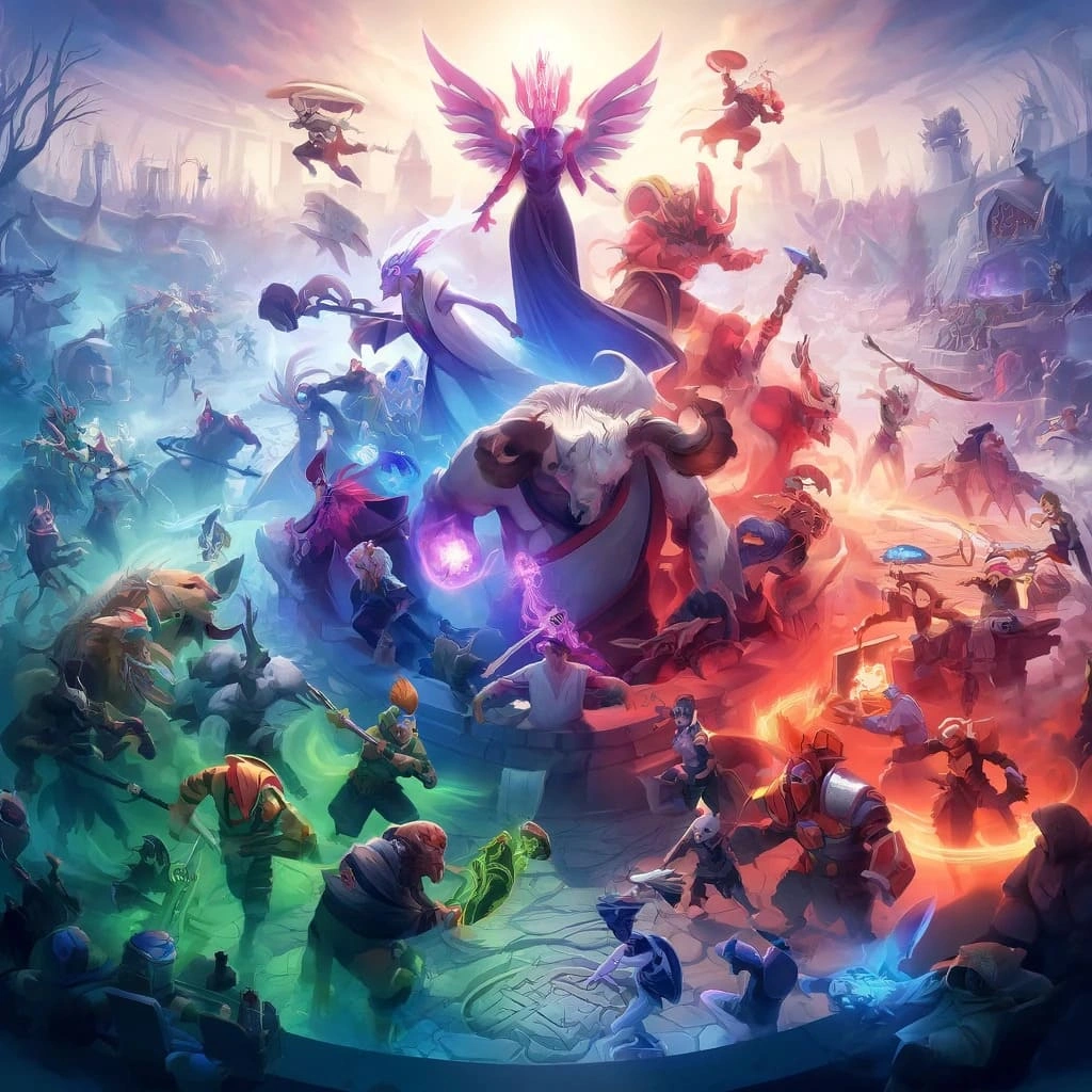 Dota 2 play menu with game mode options